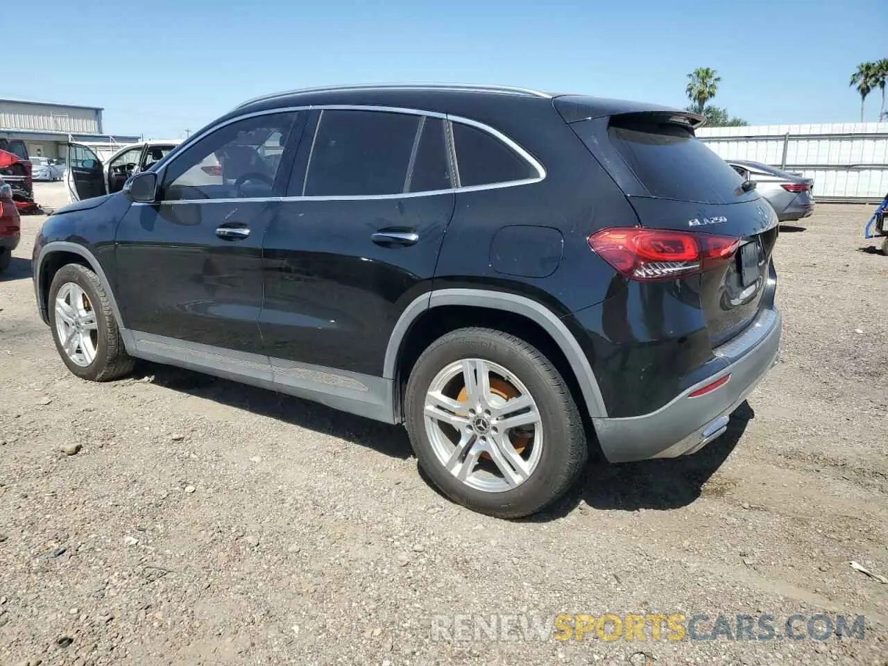 2 Photograph of a damaged car W1N4N4GB8MJ200568 MERCEDES-BENZ GLA-CLASS 2021