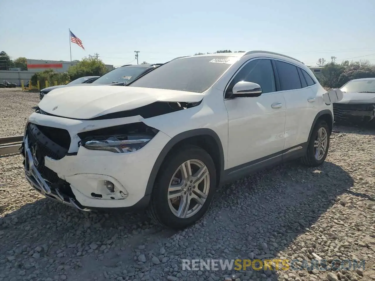 1 Photograph of a damaged car W1N4N4GB8MJ228290 MERCEDES-BENZ GLA-CLASS 2021
