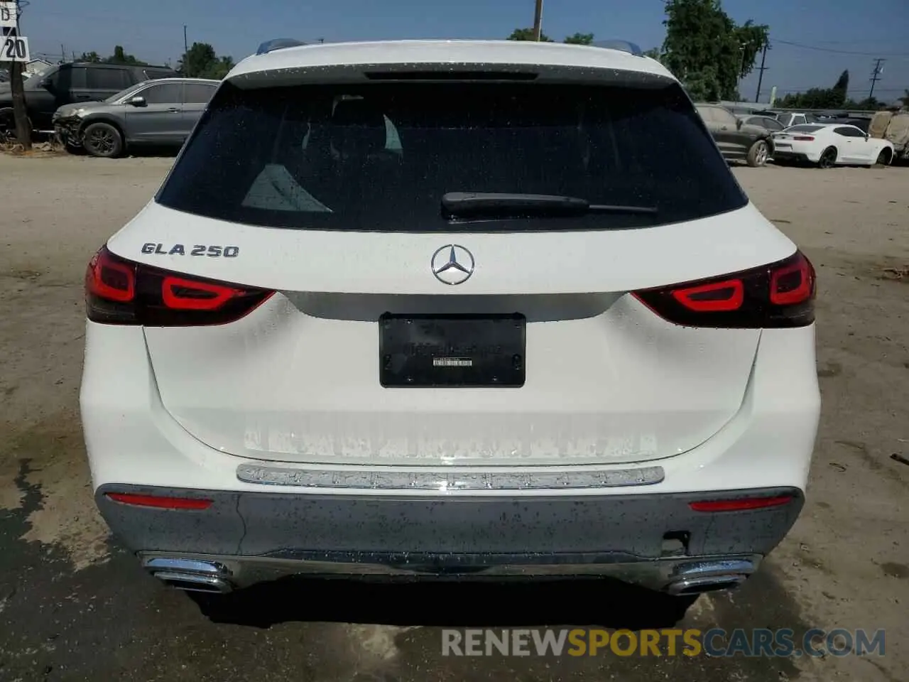 6 Photograph of a damaged car W1N4N4GB9MJ125282 MERCEDES-BENZ GLA-CLASS 2021