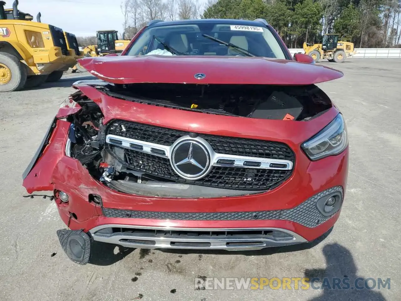 5 Photograph of a damaged car W1N4N4GB9MJ244837 MERCEDES-BENZ GLA-CLASS 2021