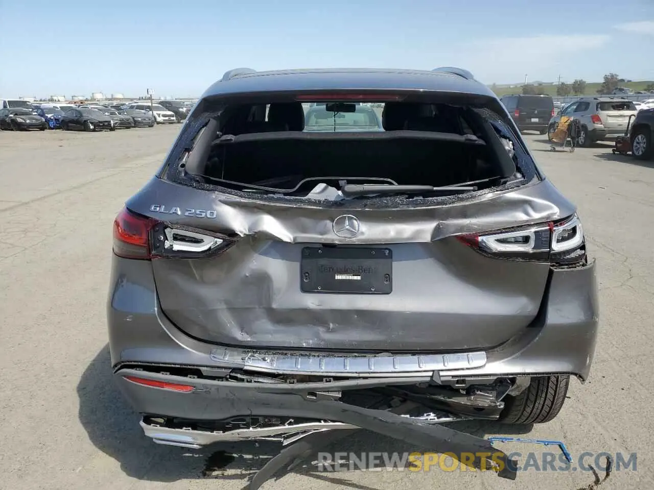 6 Photograph of a damaged car W1N4N4GBXMJ201673 MERCEDES-BENZ GLA-CLASS 2021