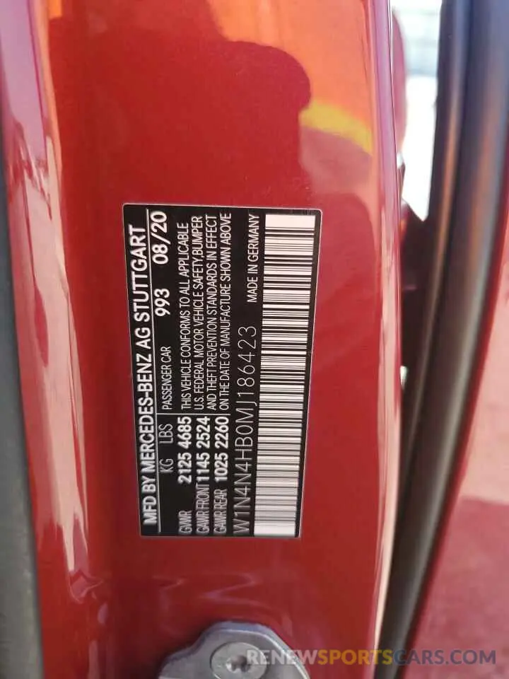 13 Photograph of a damaged car W1N4N4HB0MJ186423 MERCEDES-BENZ GLA-CLASS 2021