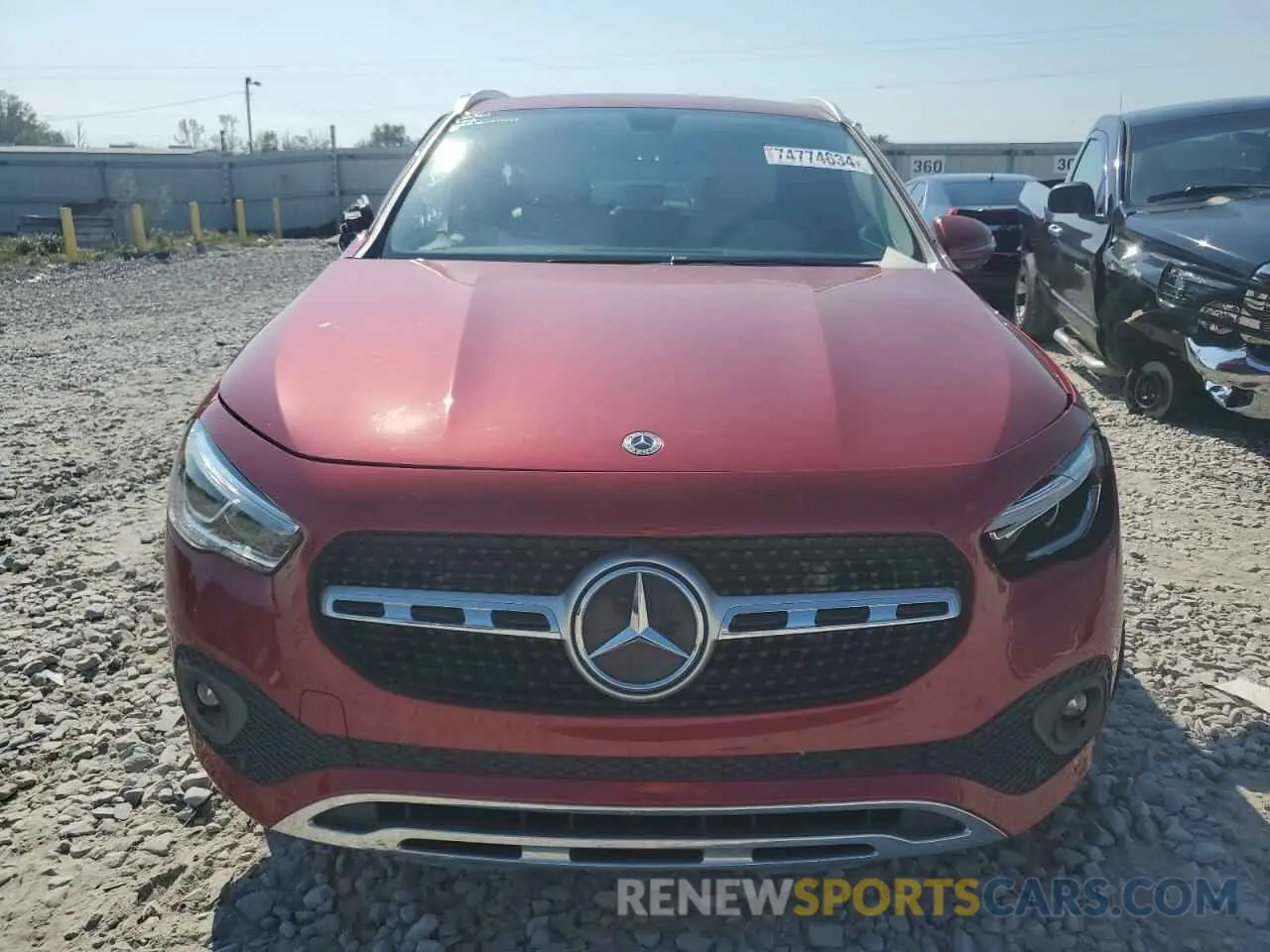 5 Photograph of a damaged car W1N4N4HB0MJ186423 MERCEDES-BENZ GLA-CLASS 2021