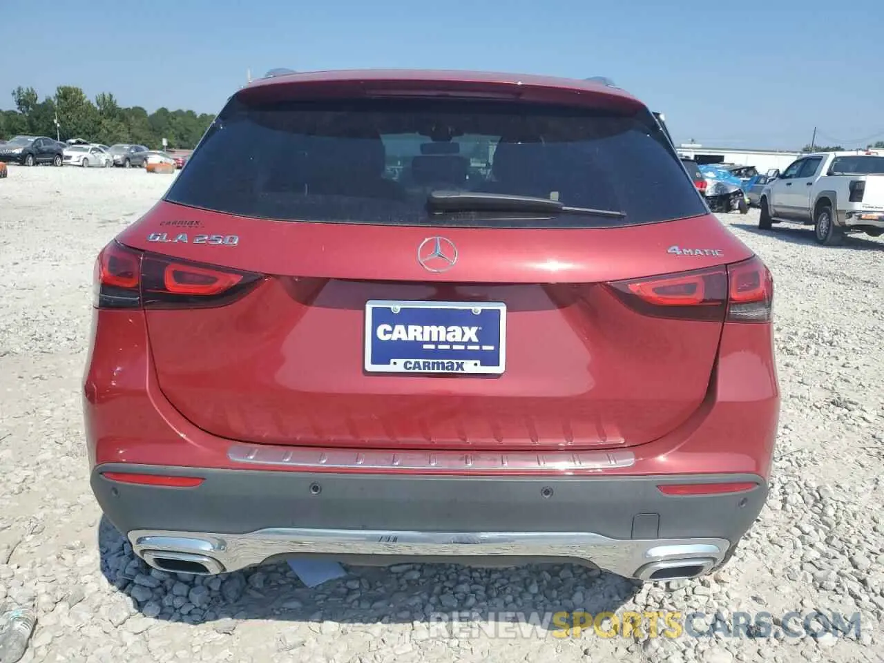 6 Photograph of a damaged car W1N4N4HB0MJ186423 MERCEDES-BENZ GLA-CLASS 2021