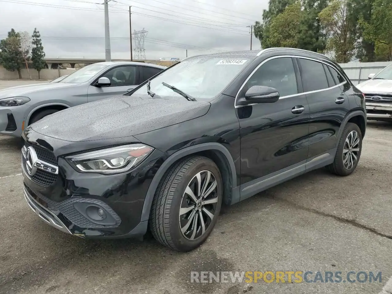 1 Photograph of a damaged car W1N4N4HB0MJ250492 MERCEDES-BENZ GLA-CLASS 2021