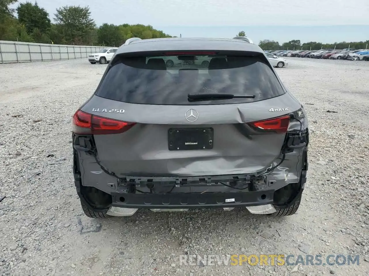 6 Photograph of a damaged car W1N4N4HB1MJ115117 MERCEDES-BENZ GLA-CLASS 2021