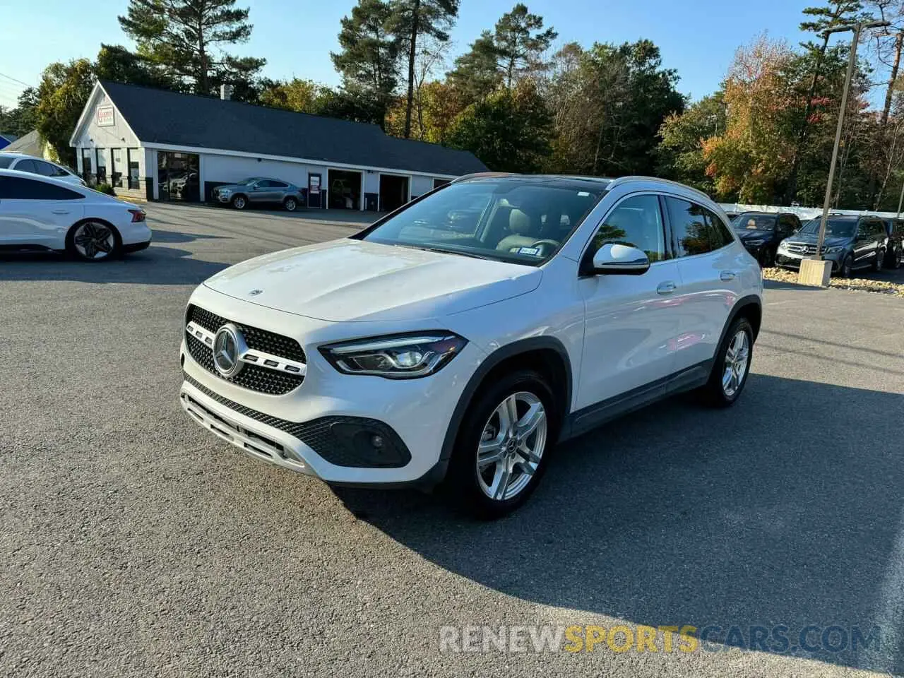1 Photograph of a damaged car W1N4N4HB2MJ294557 MERCEDES-BENZ GLA-CLASS 2021