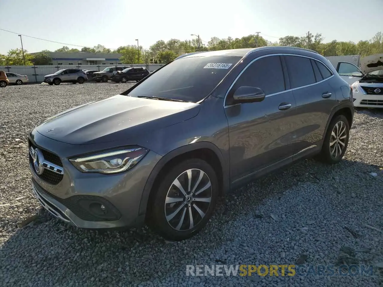 1 Photograph of a damaged car W1N4N4HB3MJ125020 MERCEDES-BENZ GLA-CLASS 2021