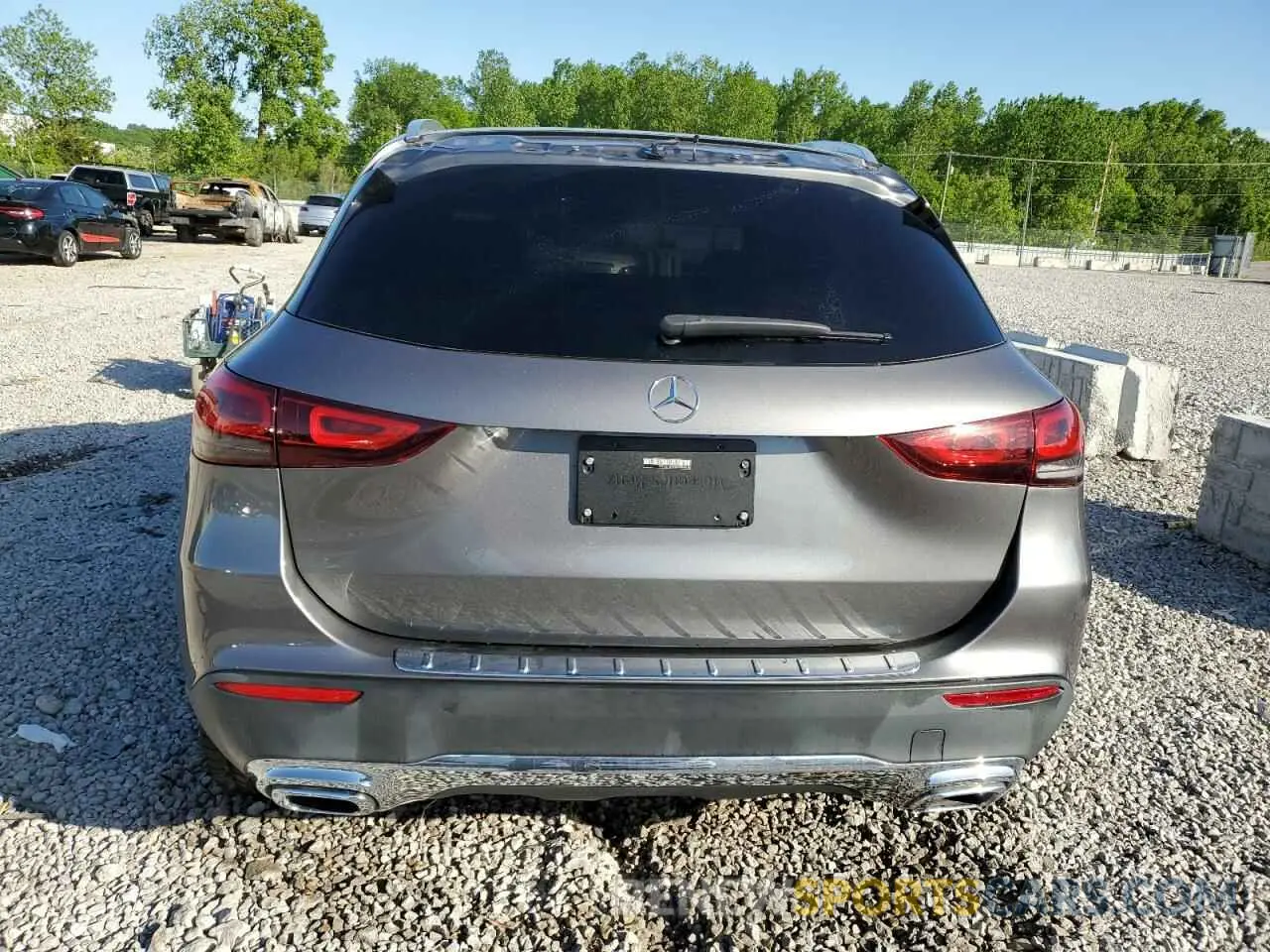 6 Photograph of a damaged car W1N4N4HB3MJ125020 MERCEDES-BENZ GLA-CLASS 2021