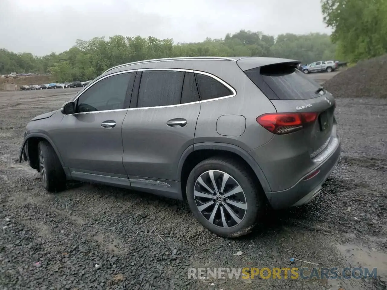 2 Photograph of a damaged car W1N4N4HB3MJ136969 MERCEDES-BENZ GLA-CLASS 2021