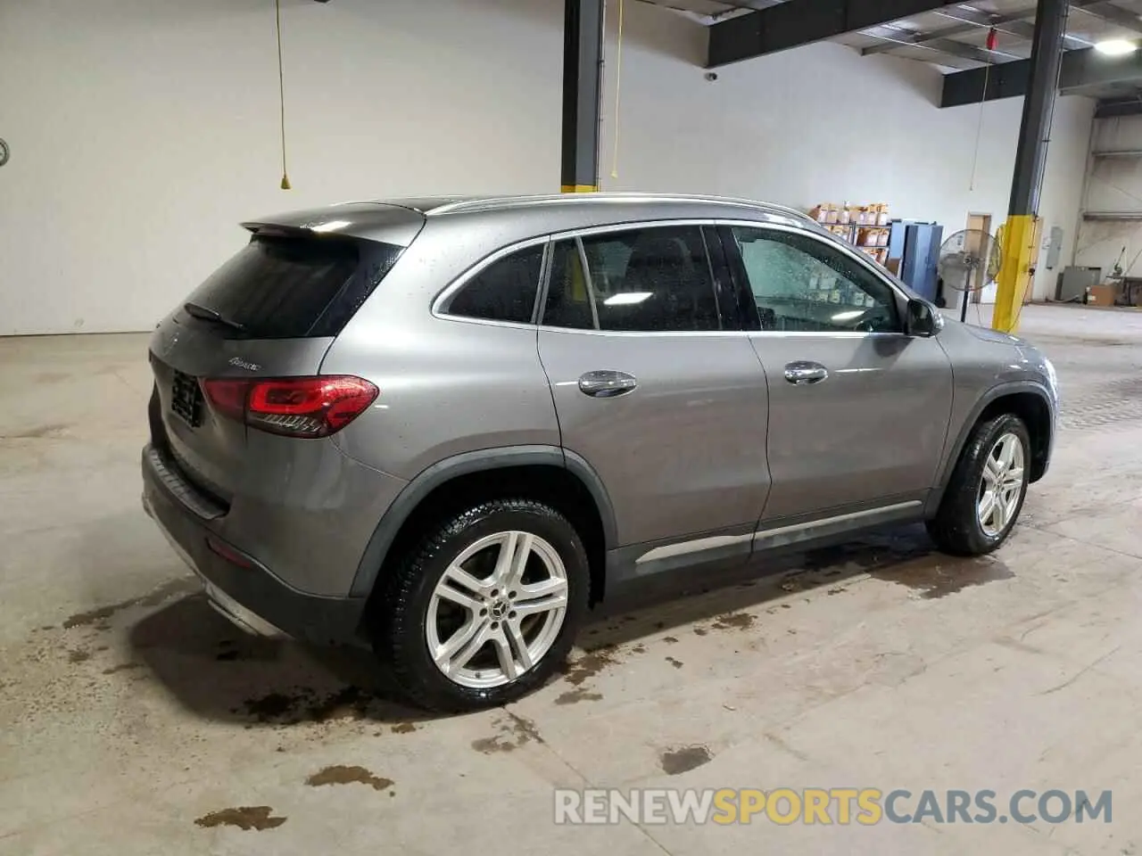3 Photograph of a damaged car W1N4N4HB3MJ171155 MERCEDES-BENZ GLA-CLASS 2021
