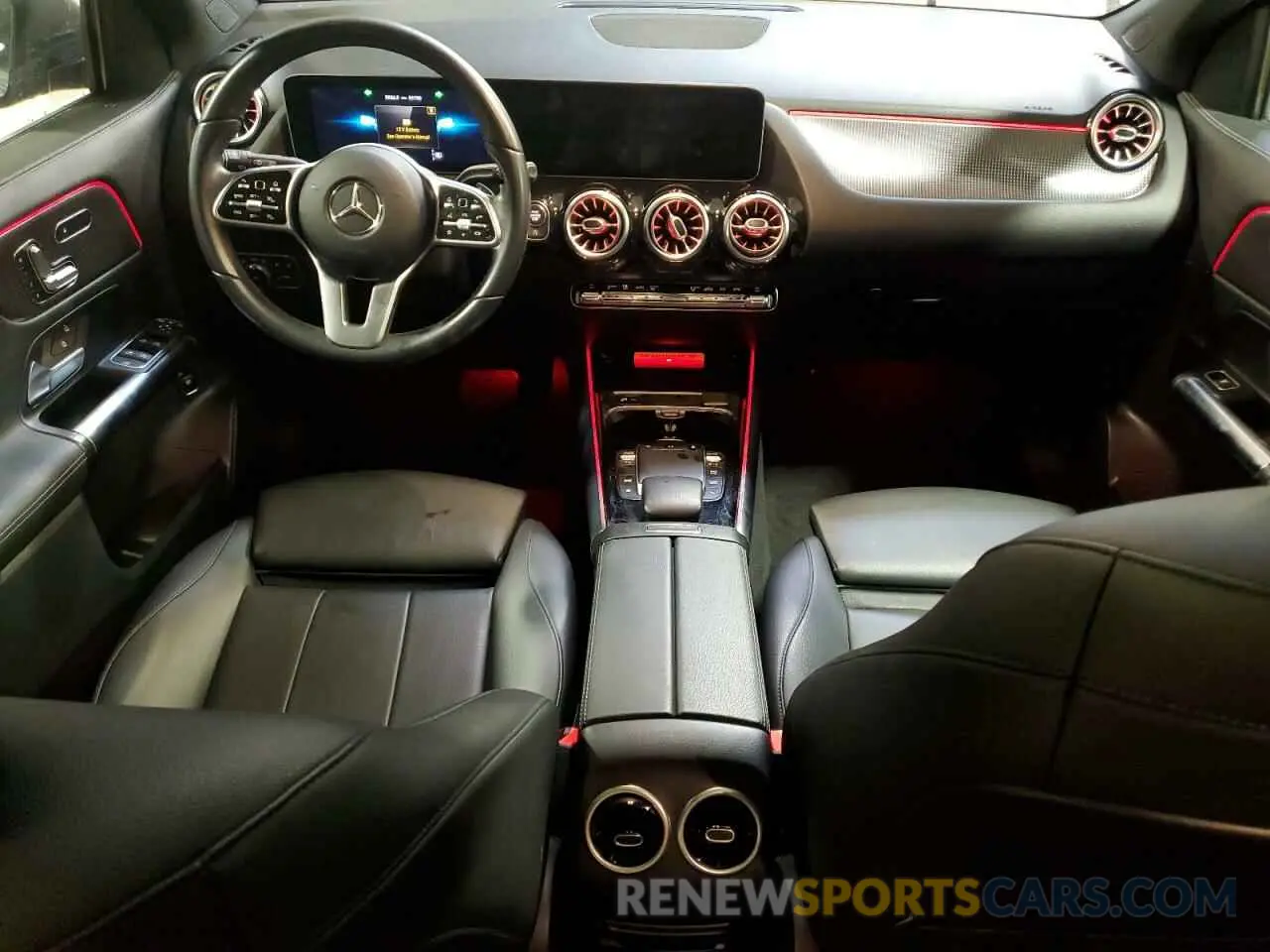 8 Photograph of a damaged car W1N4N4HB3MJ171155 MERCEDES-BENZ GLA-CLASS 2021