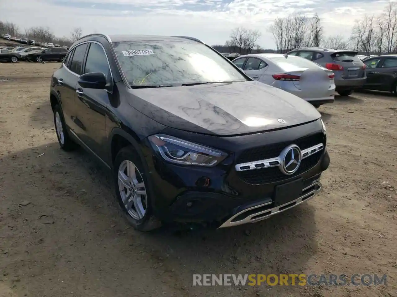 1 Photograph of a damaged car W1N4N4HB3MJ248204 MERCEDES-BENZ GLA-CLASS 2021