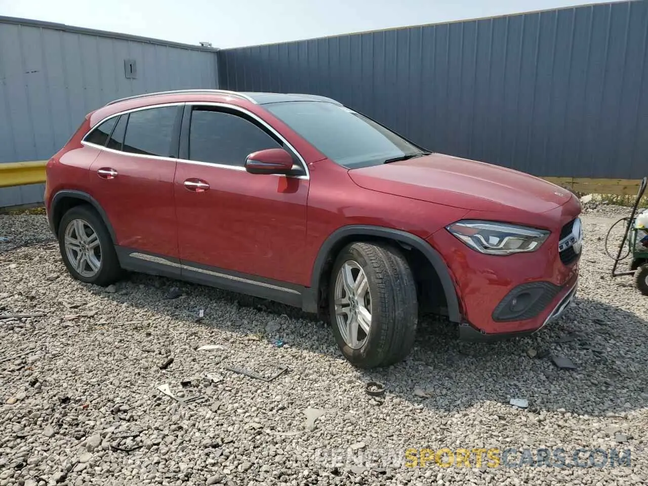 4 Photograph of a damaged car W1N4N4HB4MJ155966 MERCEDES-BENZ GLA-CLASS 2021