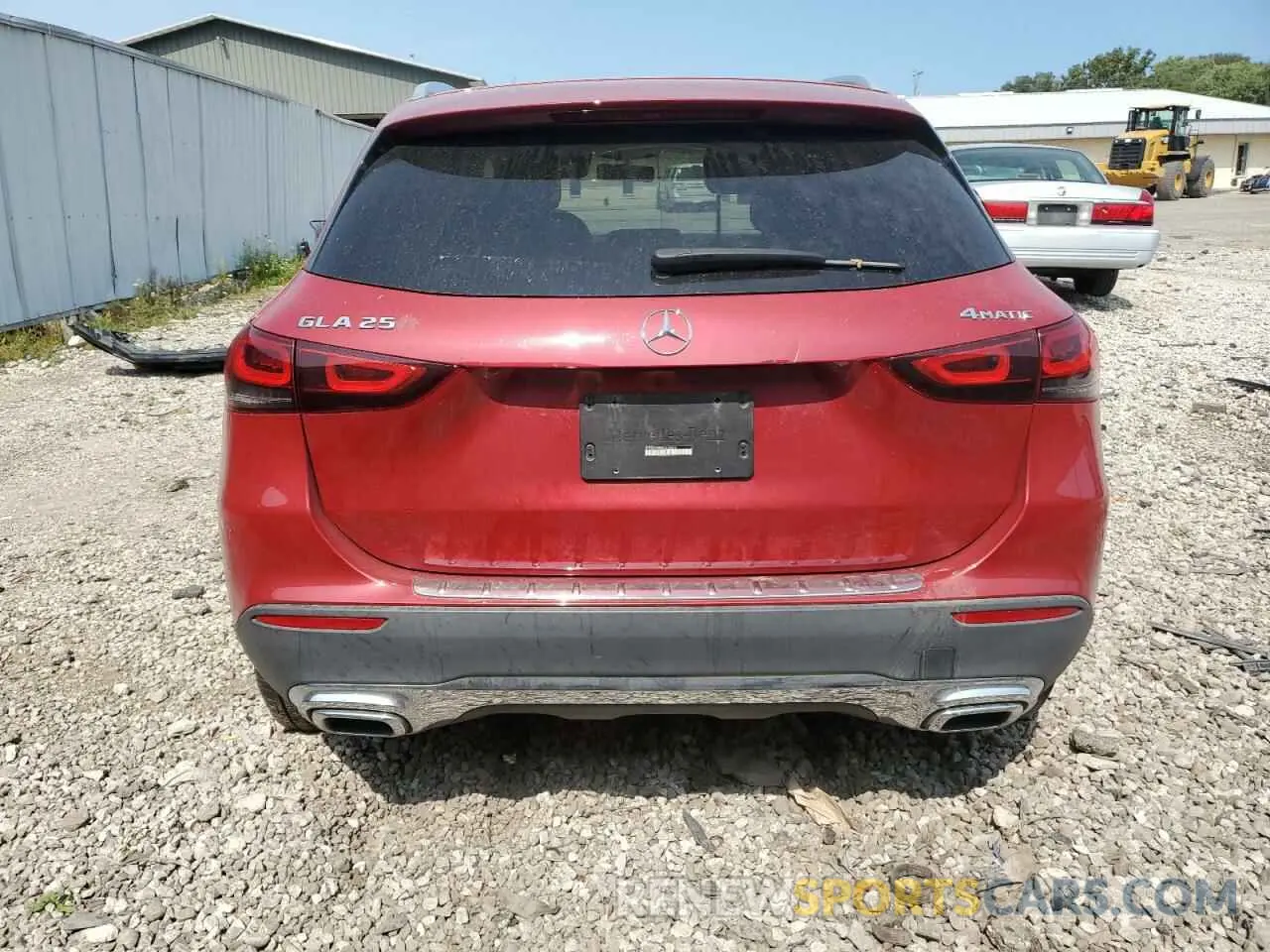 6 Photograph of a damaged car W1N4N4HB4MJ155966 MERCEDES-BENZ GLA-CLASS 2021