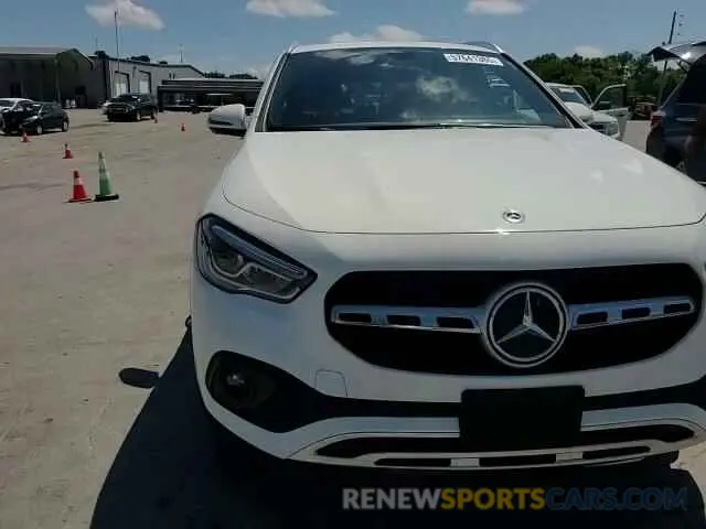 14 Photograph of a damaged car W1N4N4HB4MJ260202 MERCEDES-BENZ GLA-CLASS 2021
