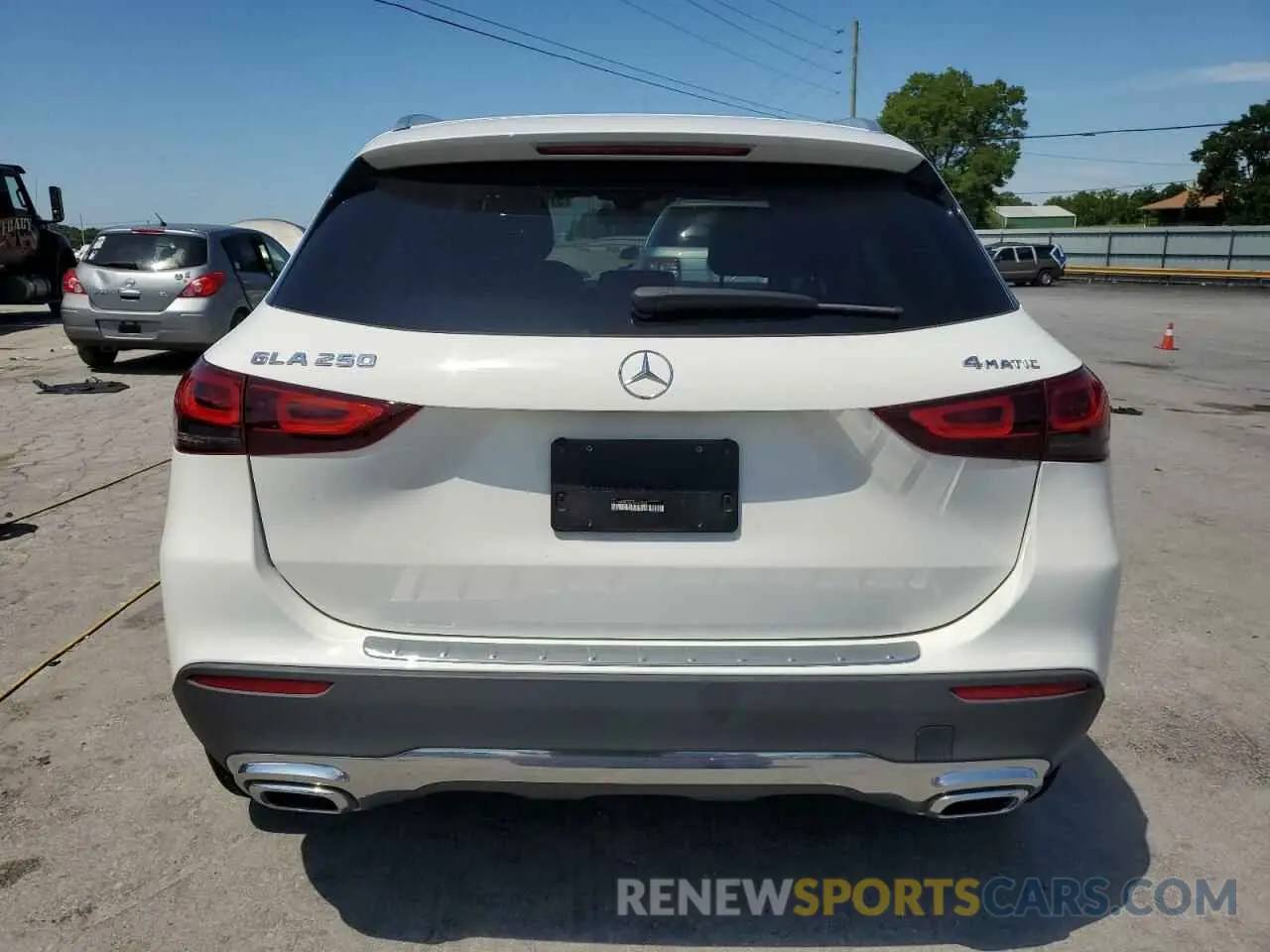 6 Photograph of a damaged car W1N4N4HB4MJ260202 MERCEDES-BENZ GLA-CLASS 2021