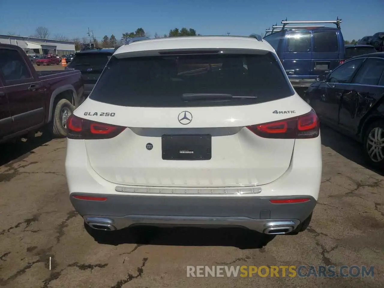 6 Photograph of a damaged car W1N4N4HB4MJ310872 MERCEDES-BENZ GLA-CLASS 2021