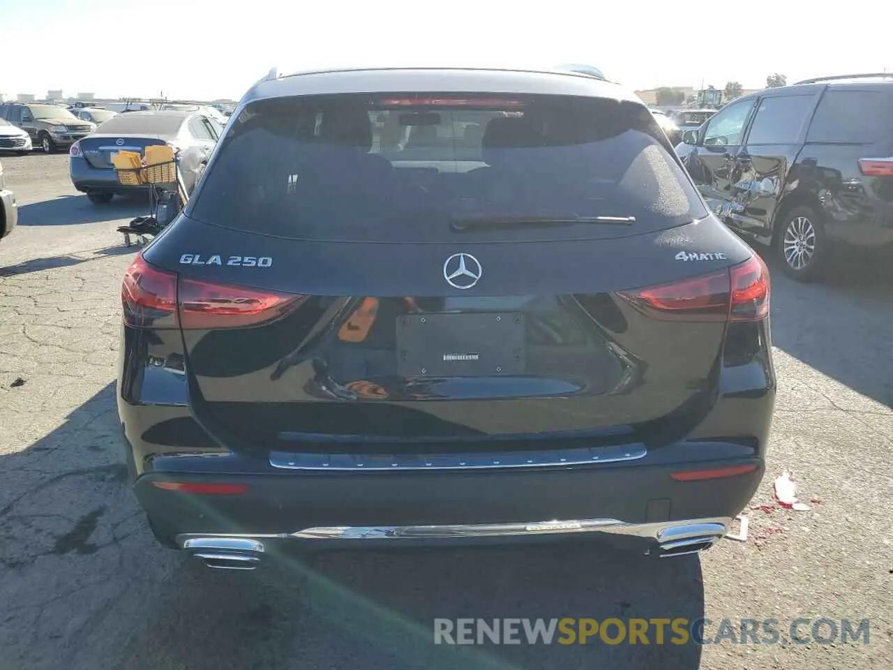 6 Photograph of a damaged car W1N4N4HB5MJ148038 MERCEDES-BENZ GLA-CLASS 2021