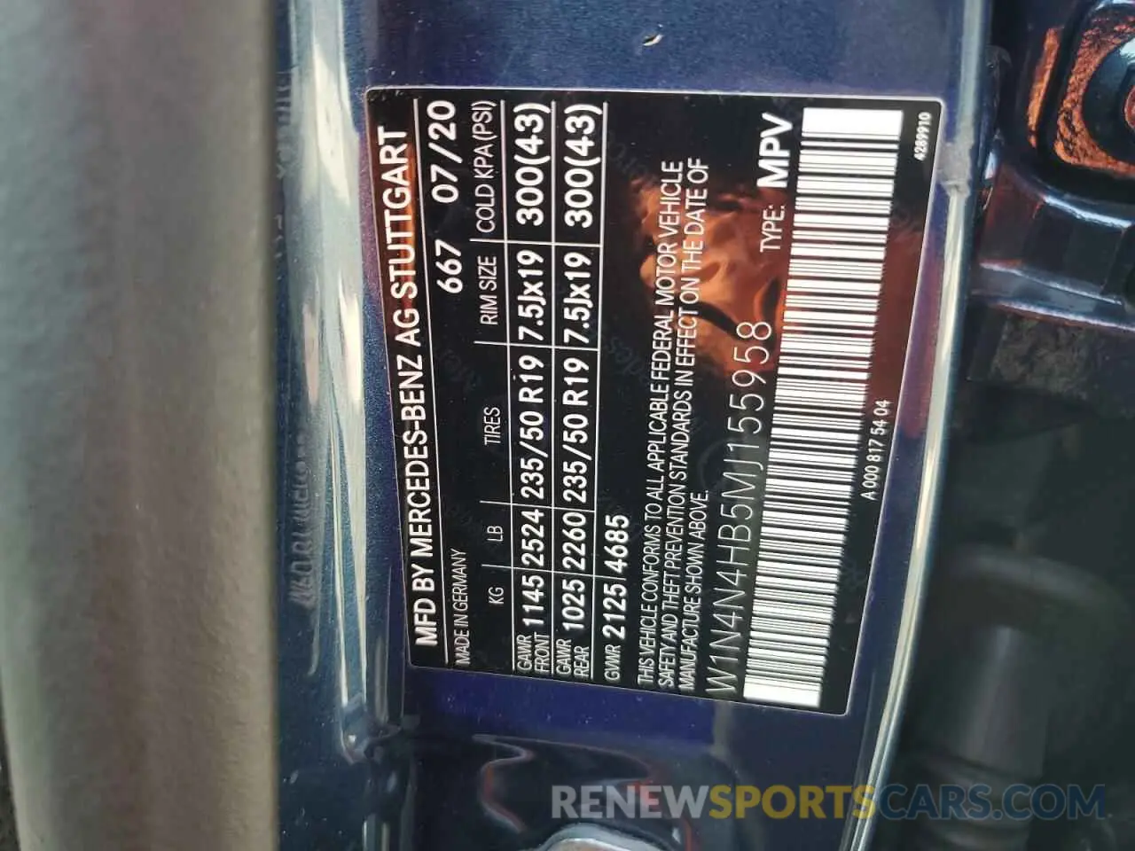 13 Photograph of a damaged car W1N4N4HB5MJ155958 MERCEDES-BENZ GLA-CLASS 2021