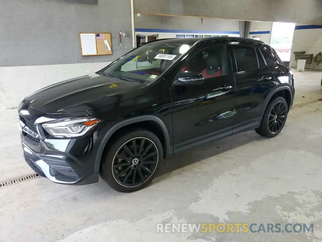 1 Photograph of a damaged car W1N4N4HB5MJ161128 MERCEDES-BENZ GLA-CLASS 2021