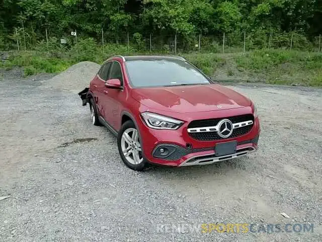 14 Photograph of a damaged car W1N4N4HB5MJ173974 MERCEDES-BENZ GLA-CLASS 2021
