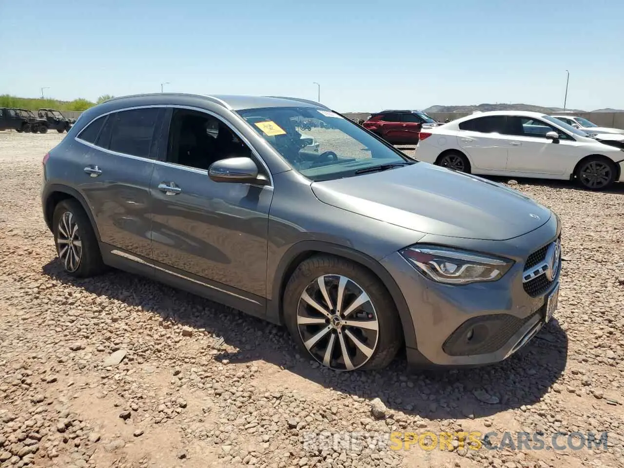 4 Photograph of a damaged car W1N4N4HB5MJ228021 MERCEDES-BENZ GLA-CLASS 2021