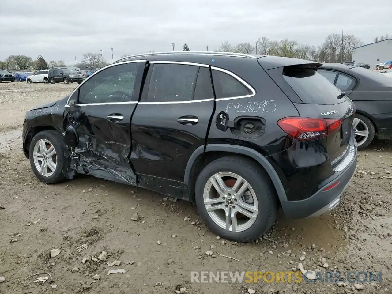 2 Photograph of a damaged car W1N4N4HB7MJ188220 MERCEDES-BENZ GLA-CLASS 2021