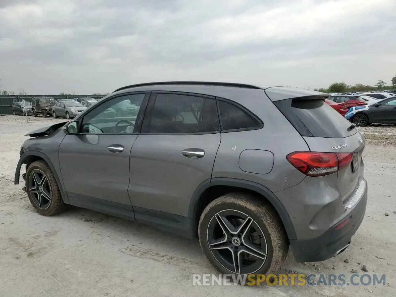 2 Photograph of a damaged car W1N4N4HB7MJ232930 MERCEDES-BENZ GLA-CLASS 2021