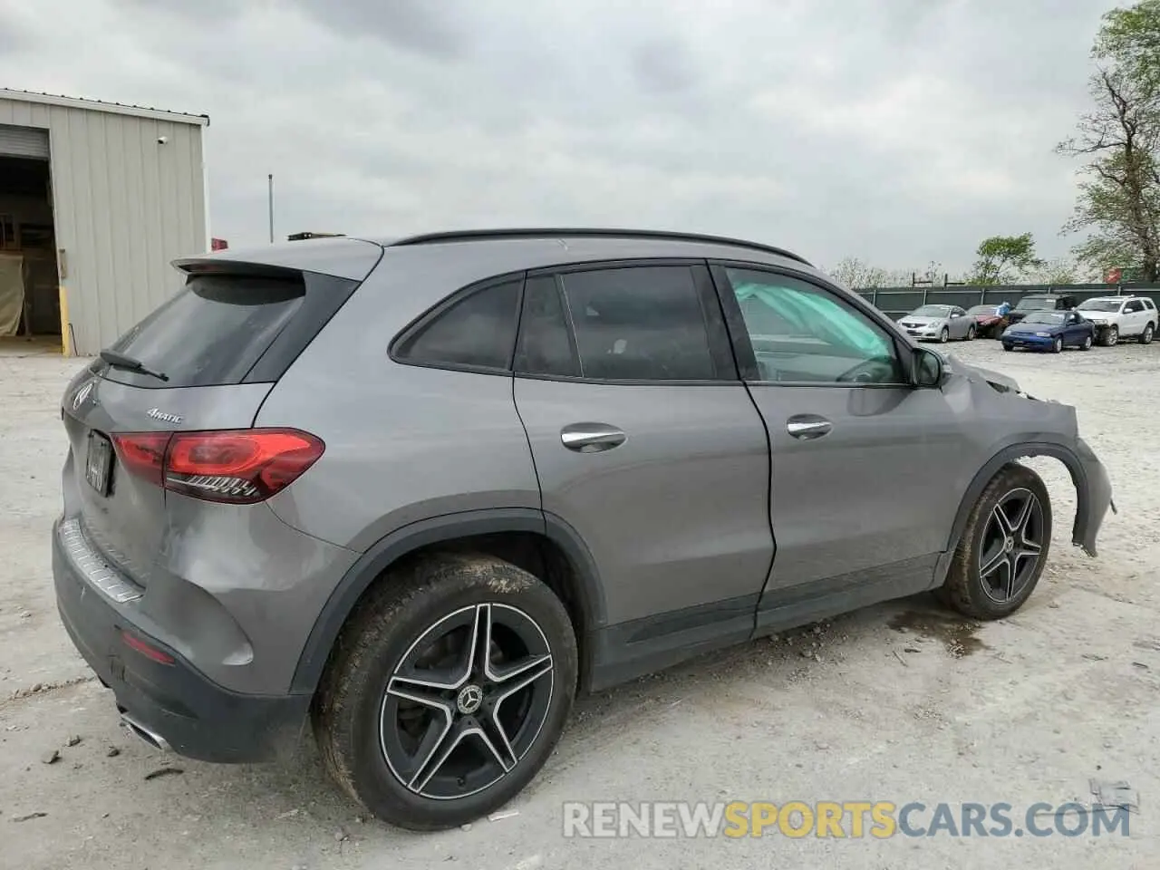 3 Photograph of a damaged car W1N4N4HB7MJ232930 MERCEDES-BENZ GLA-CLASS 2021