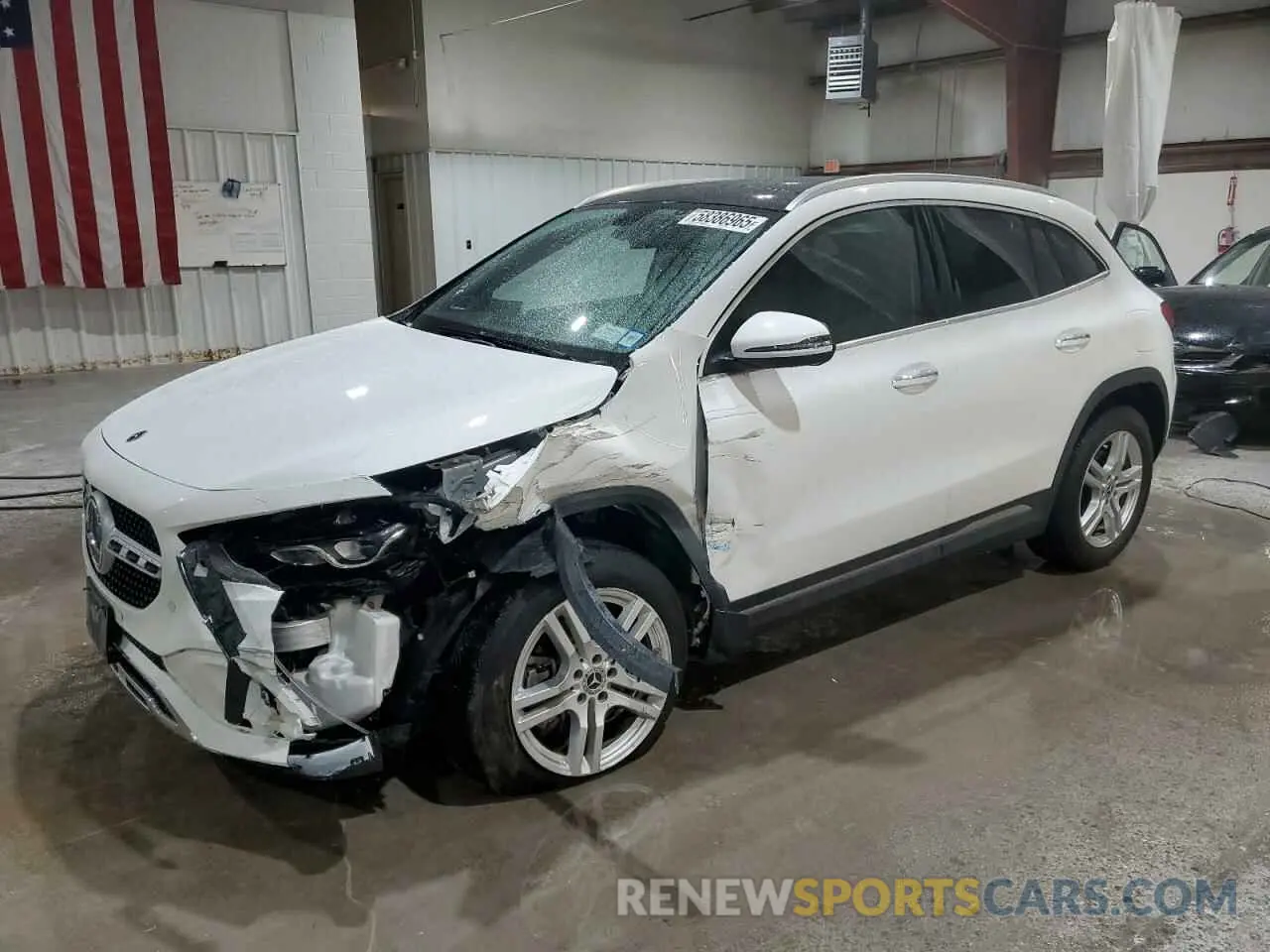 1 Photograph of a damaged car W1N4N4HB9MJ272975 MERCEDES-BENZ GLA-CLASS 2021