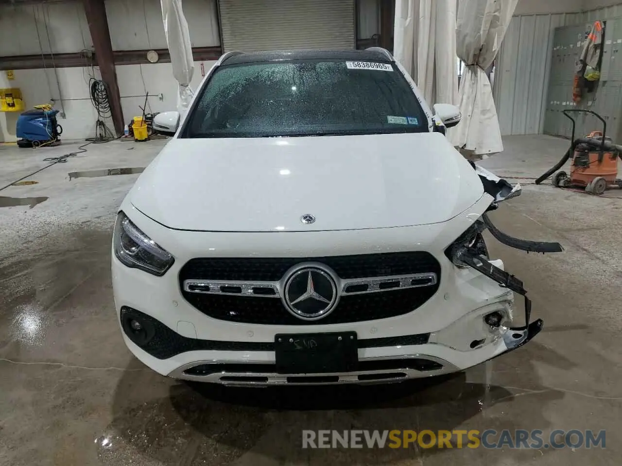 5 Photograph of a damaged car W1N4N4HB9MJ272975 MERCEDES-BENZ GLA-CLASS 2021