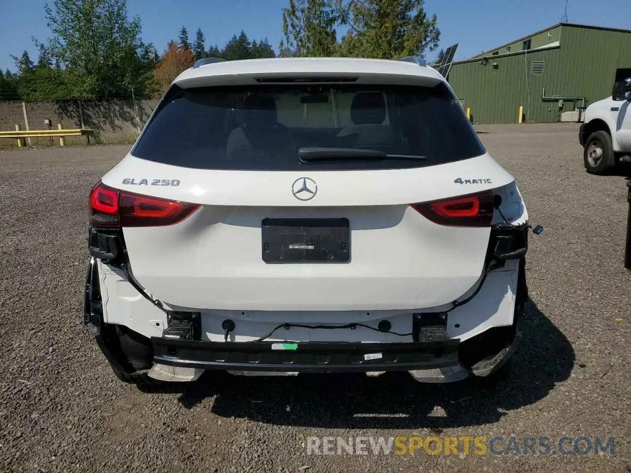 6 Photograph of a damaged car W1N4N4HBXMJ272662 MERCEDES-BENZ GLA-CLASS 2021