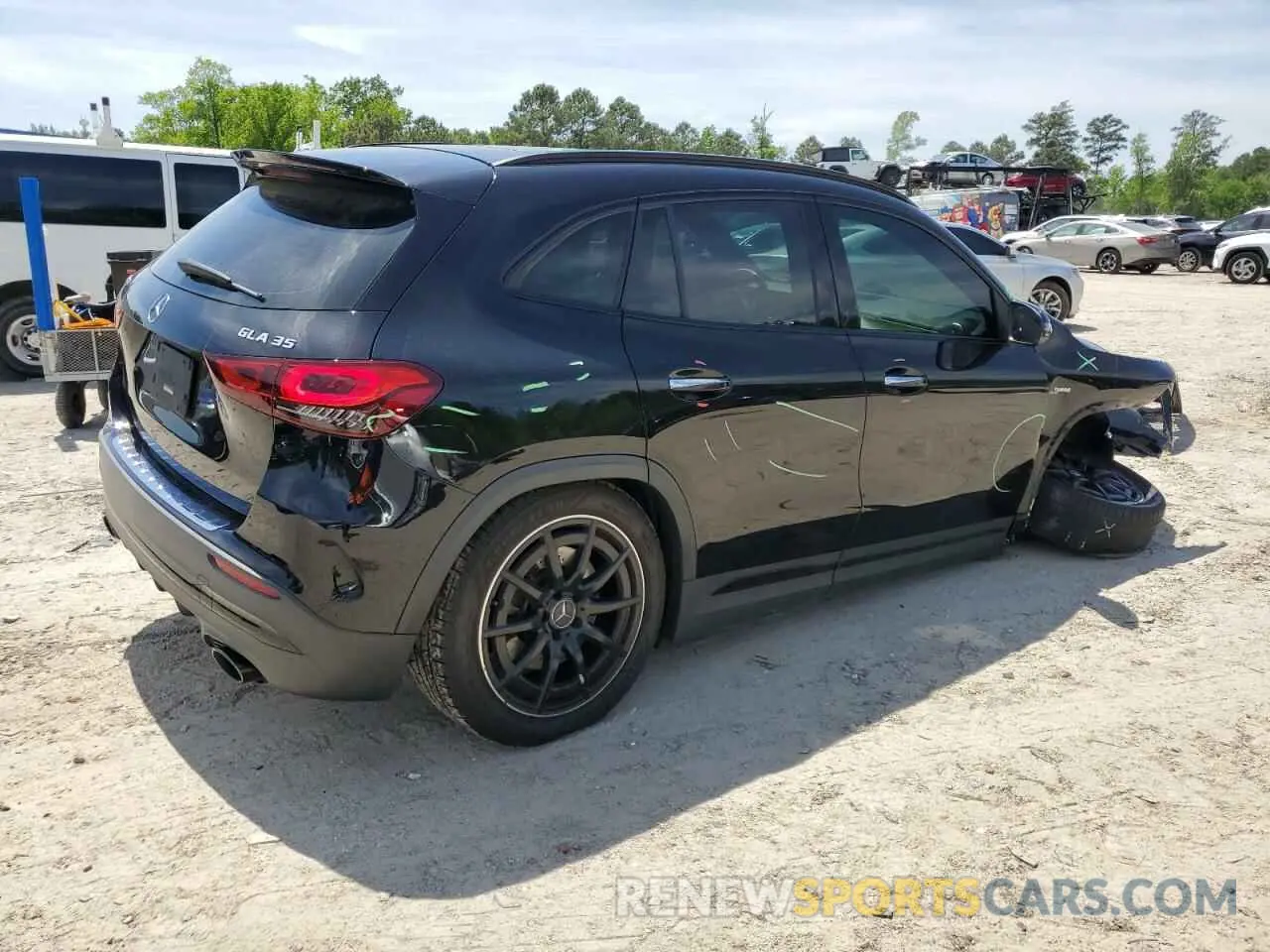 3 Photograph of a damaged car W1N4N5BB0MJ165263 MERCEDES-BENZ GLA-CLASS 2021