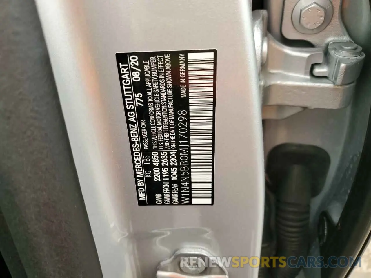 14 Photograph of a damaged car W1N4N5BB0MJ170298 MERCEDES-BENZ GLA-CLASS 2021