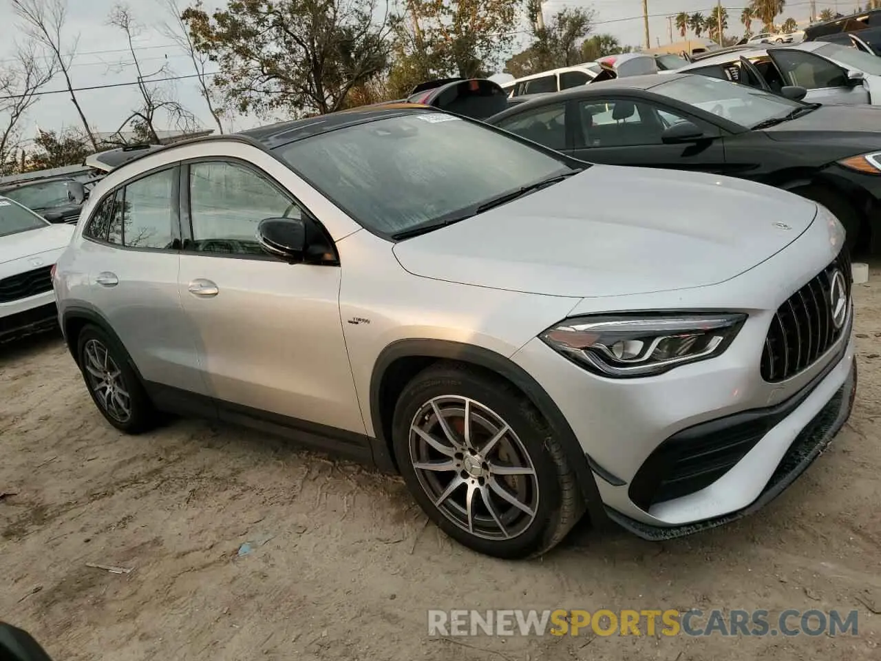 4 Photograph of a damaged car W1N4N5BB0MJ170298 MERCEDES-BENZ GLA-CLASS 2021