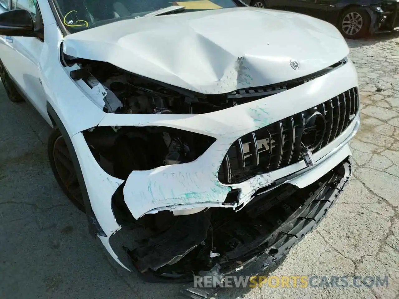 9 Photograph of a damaged car W1N4N5BB4MJ242099 MERCEDES-BENZ GLA-CLASS 2021