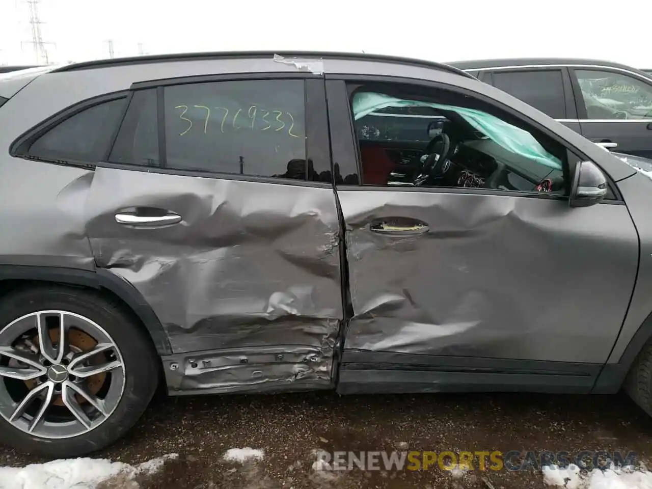 9 Photograph of a damaged car W1N4N5BB6MJ230035 MERCEDES-BENZ GLA-CLASS 2021