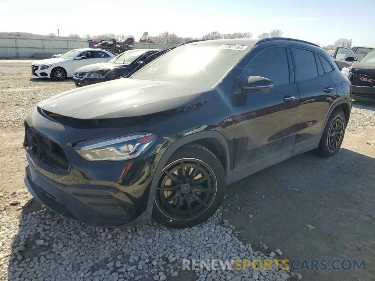 1 Photograph of a damaged car W1N4N5BB9MJ164189 MERCEDES-BENZ GLA-CLASS 2021