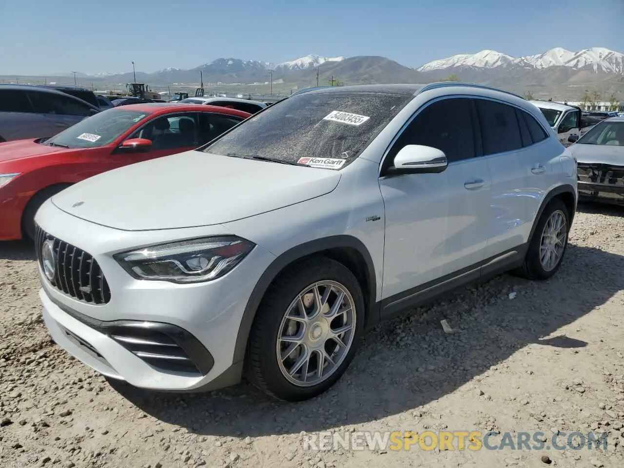 1 Photograph of a damaged car W1N4N5DB8MJ222158 MERCEDES-BENZ GLA-CLASS 2021