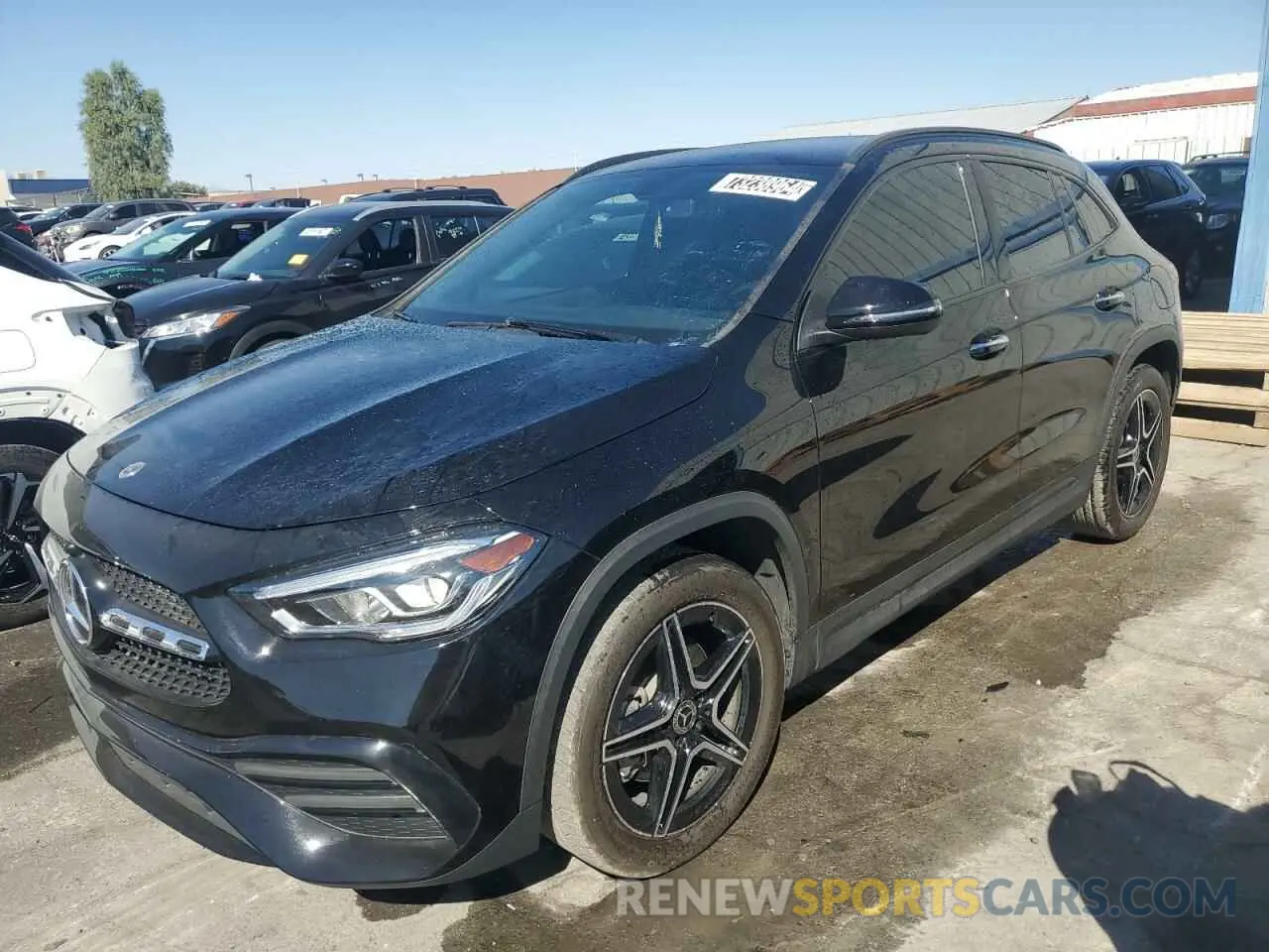 1 Photograph of a damaged car W1N4N4GB5NJ400955 MERCEDES-BENZ GLA-CLASS 2022