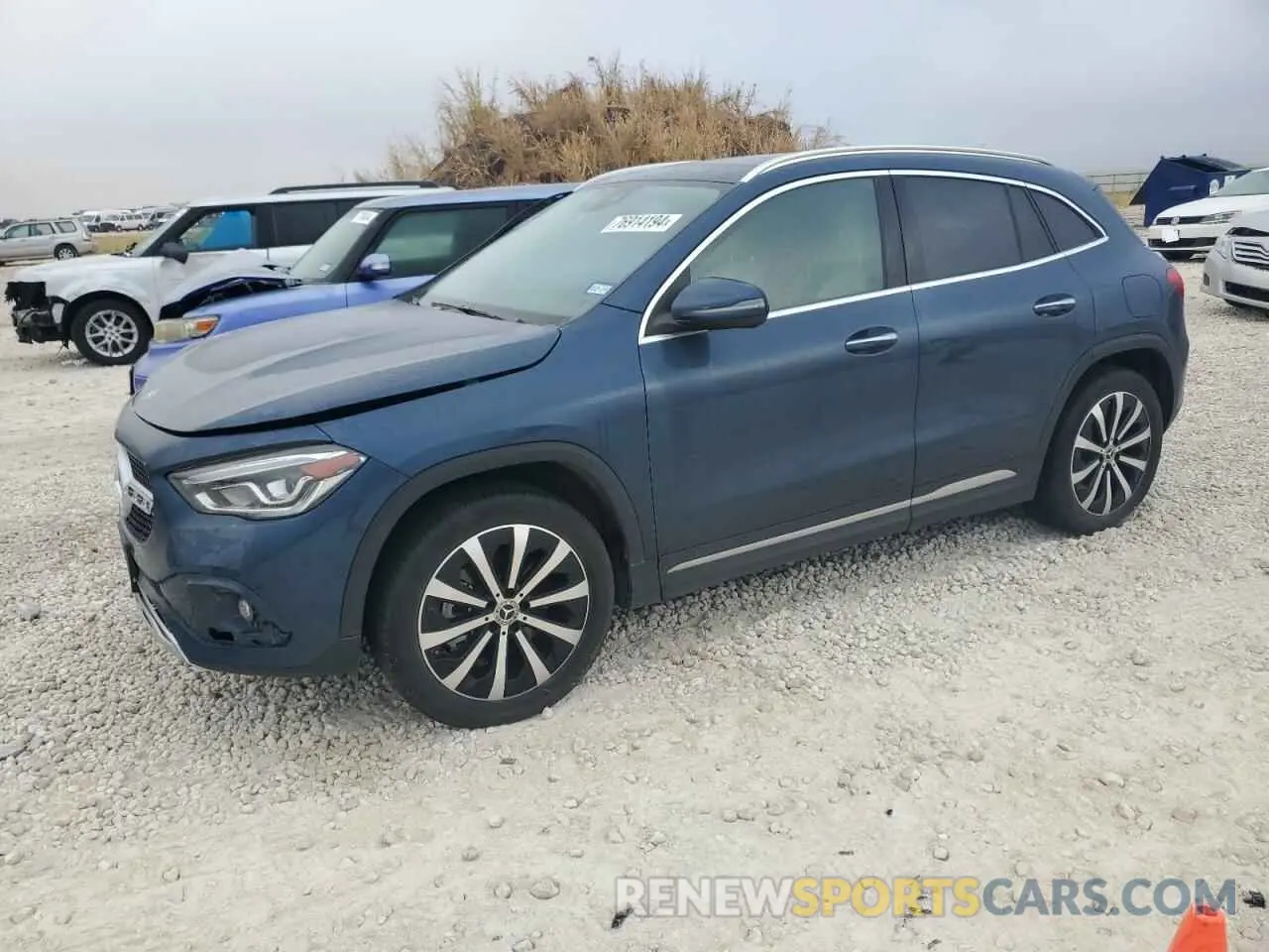 1 Photograph of a damaged car W1N4N4GBXNJ402166 MERCEDES-BENZ GLA-CLASS 2022