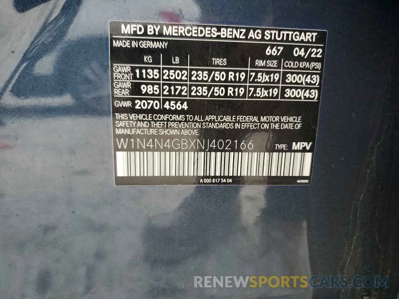13 Photograph of a damaged car W1N4N4GBXNJ402166 MERCEDES-BENZ GLA-CLASS 2022