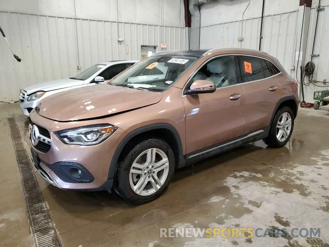 1 Photograph of a damaged car W1N4N4HB6NJ397238 MERCEDES-BENZ GLA-CLASS 2022