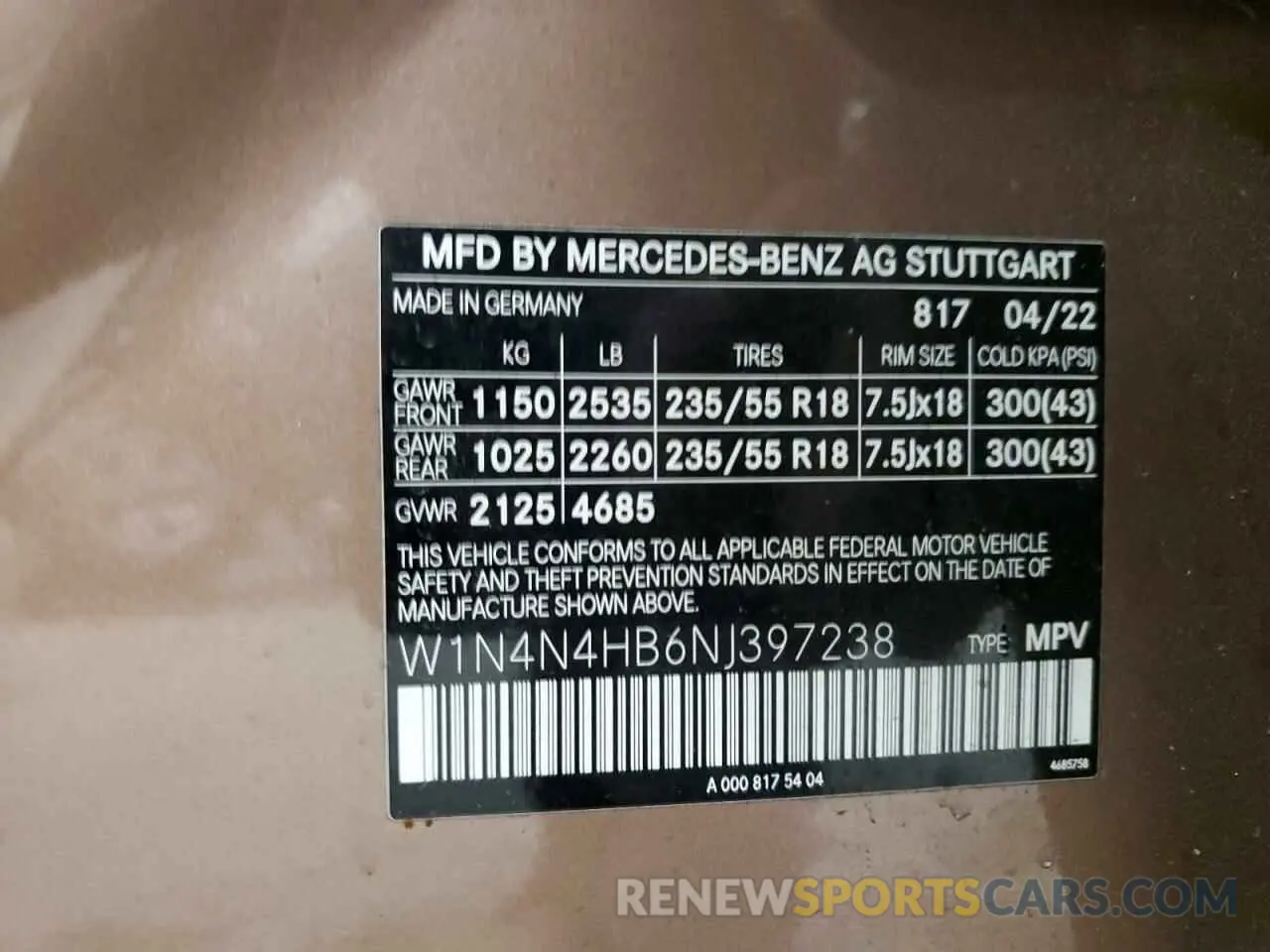 14 Photograph of a damaged car W1N4N4HB6NJ397238 MERCEDES-BENZ GLA-CLASS 2022