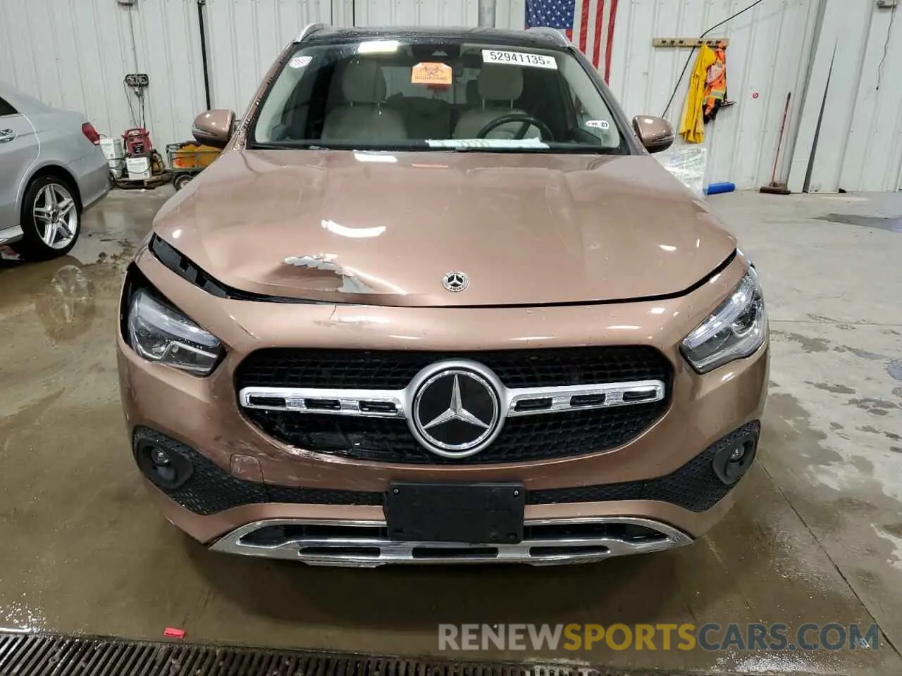 5 Photograph of a damaged car W1N4N4HB6NJ397238 MERCEDES-BENZ GLA-CLASS 2022