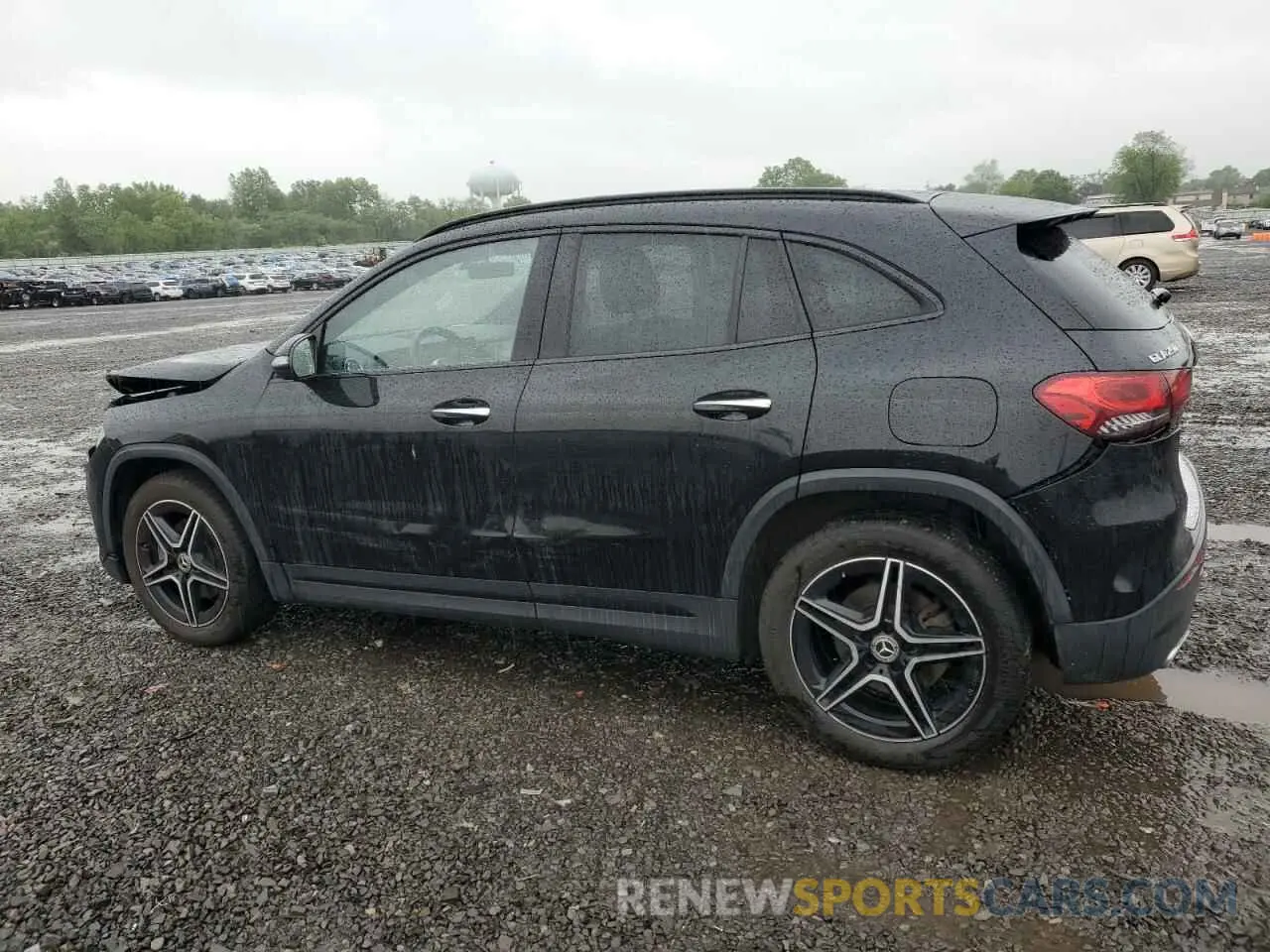 2 Photograph of a damaged car W1N4N4HB8NJ396429 MERCEDES-BENZ GLA-CLASS 2022
