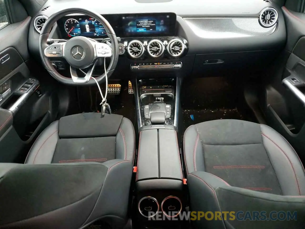 8 Photograph of a damaged car W1N4N4HB8NJ396429 MERCEDES-BENZ GLA-CLASS 2022