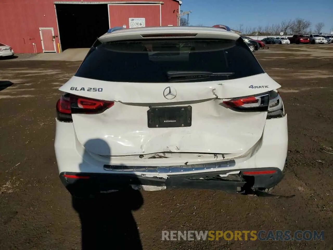 6 Photograph of a damaged car W1N4N4HB9NJ396536 MERCEDES-BENZ GLA-CLASS 2022