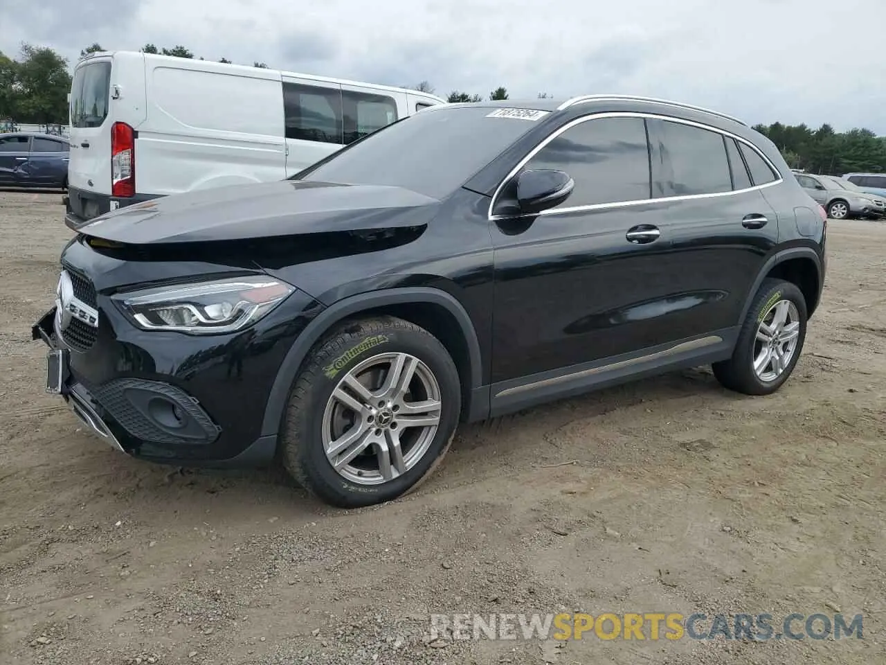 1 Photograph of a damaged car W1N4N4HBXNJ350083 MERCEDES-BENZ GLA-CLASS 2022